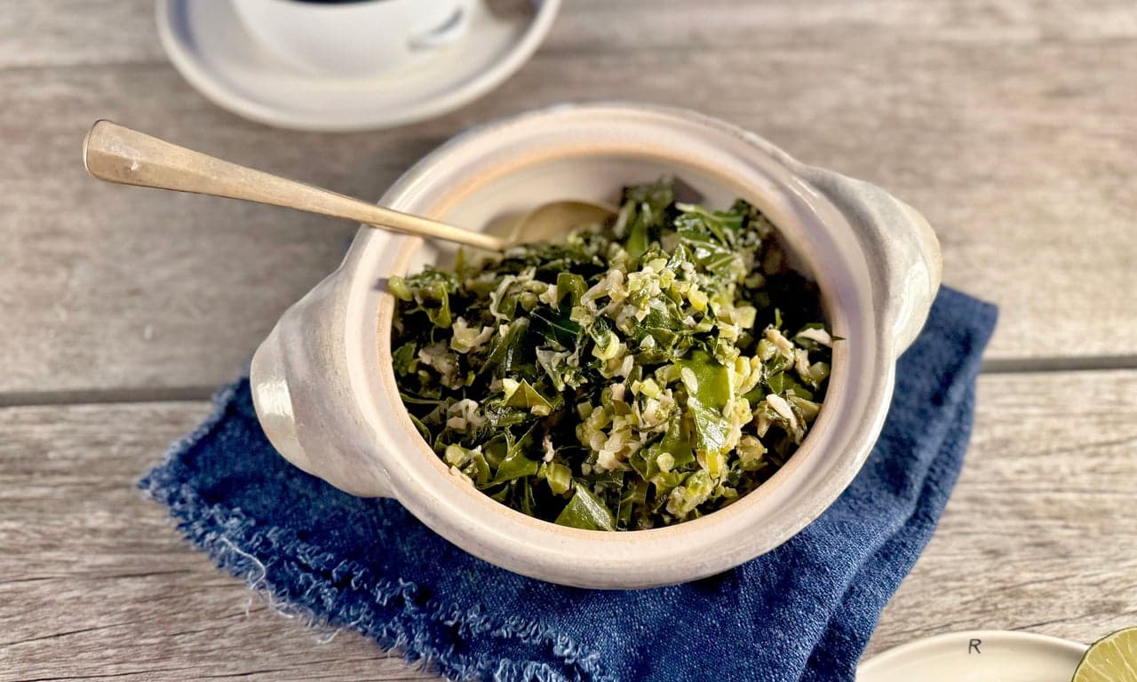 Saag-Style Greens with Fenugreek