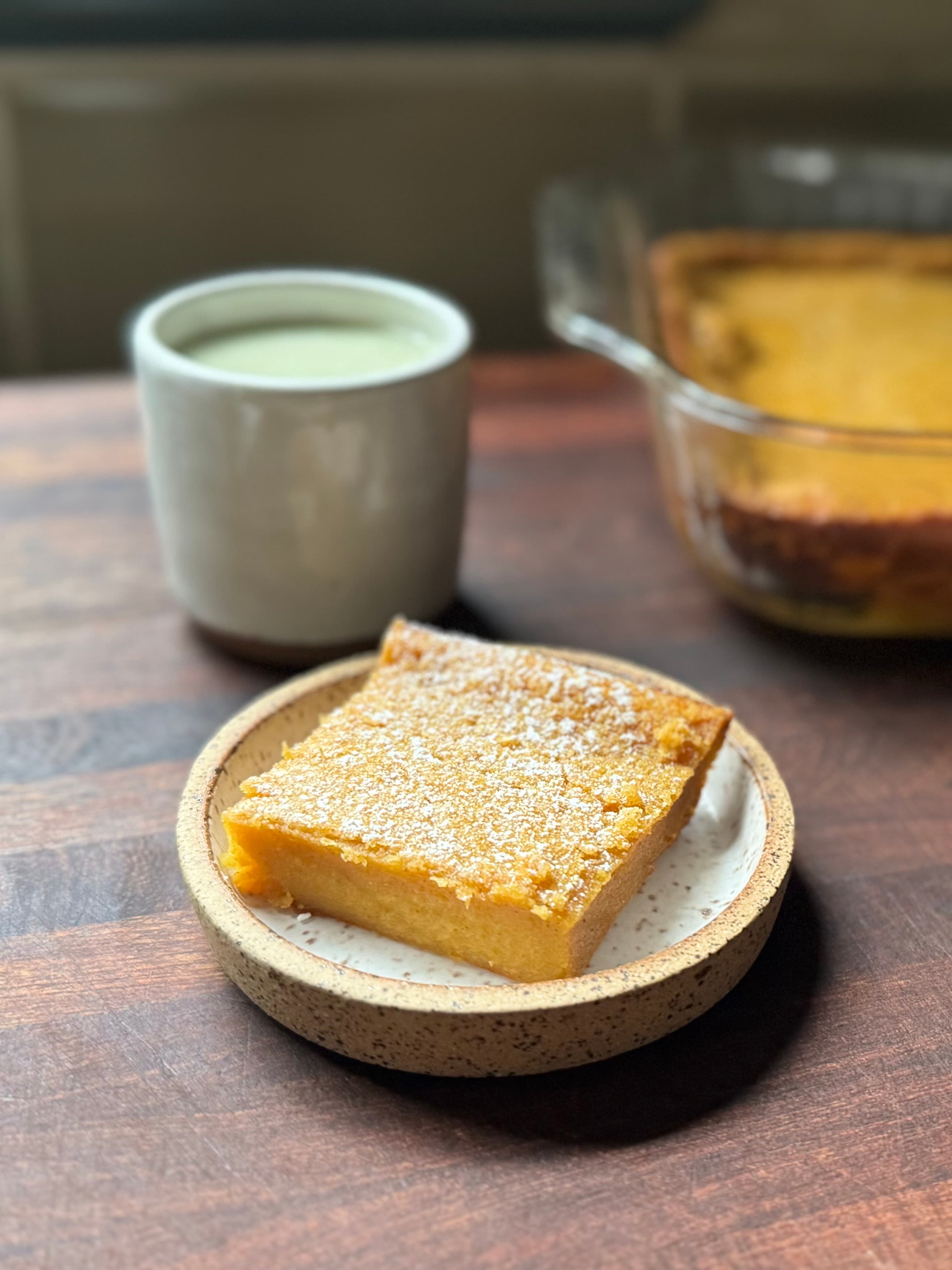 Pumpkin Pie Mochi Bars