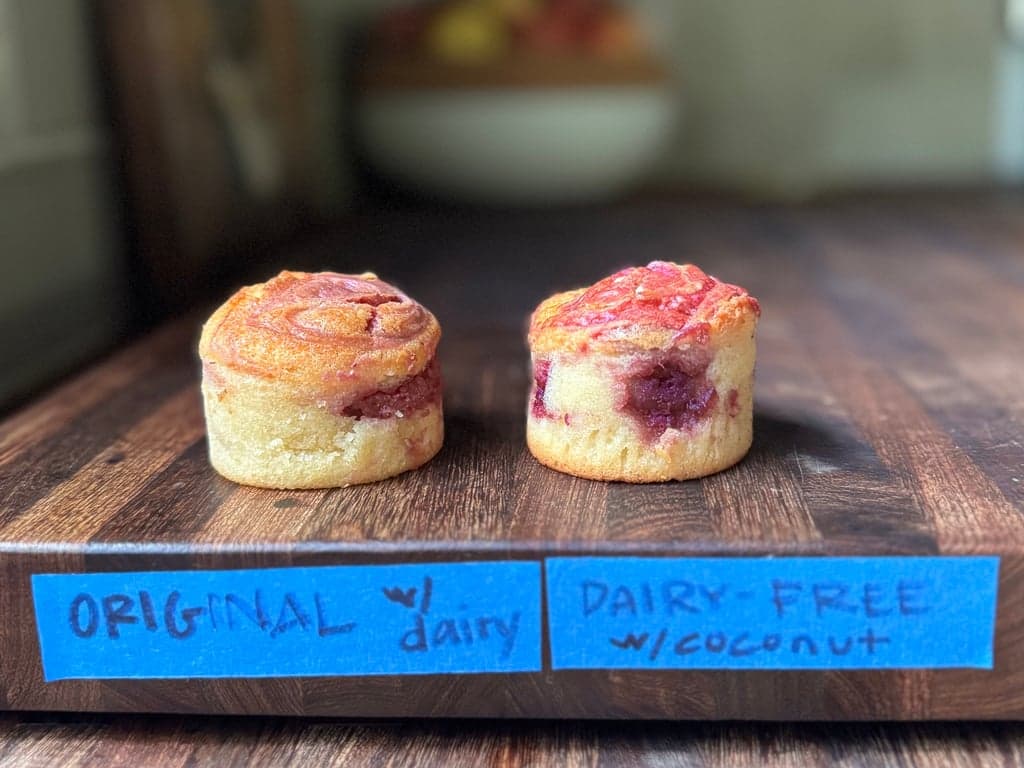 Mochi Butter Buns with Okinawan Sweet Potato Swirl