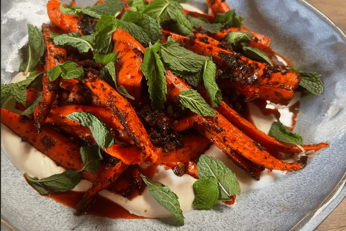 Chile Roasted Carrots