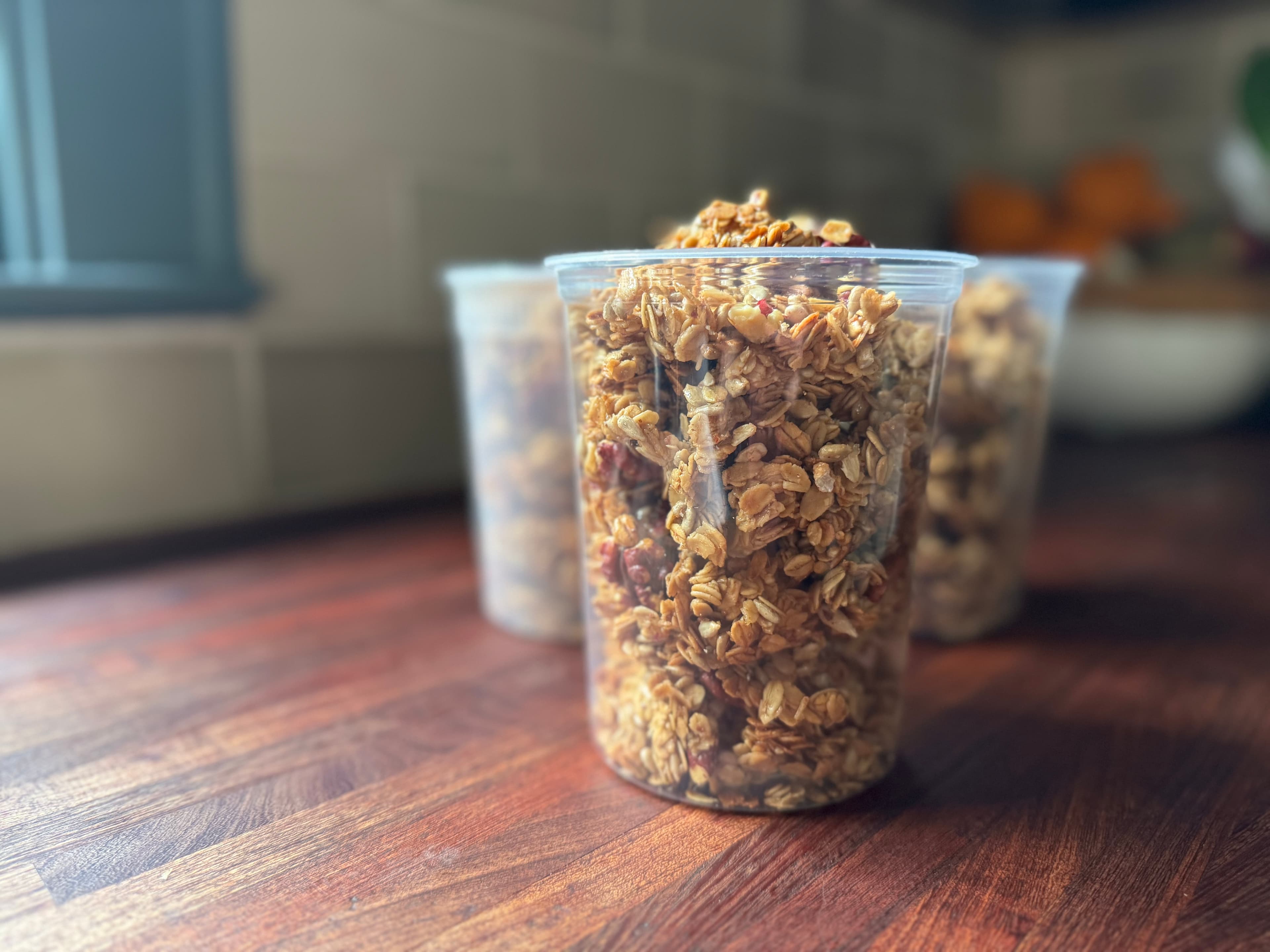 Chunky Pecan Butter Granola