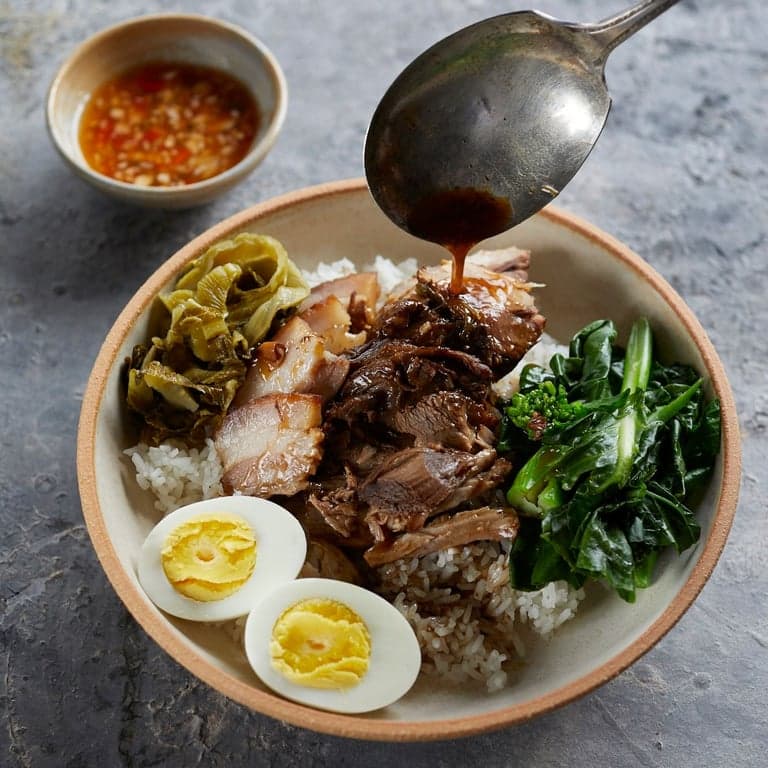 Kao Ka Moo (Five-Spice Braised Pork)