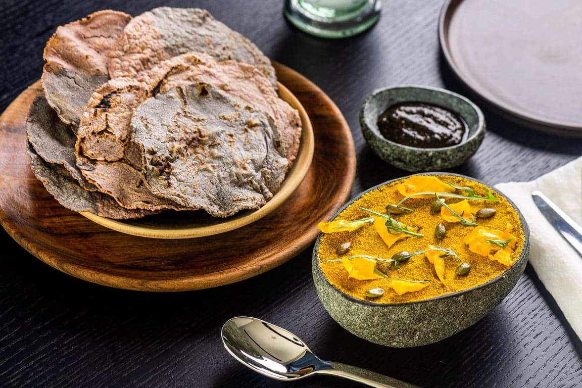 Roasted Pumpkin and Pumpkin Seed Salsa (Sikil Pak)