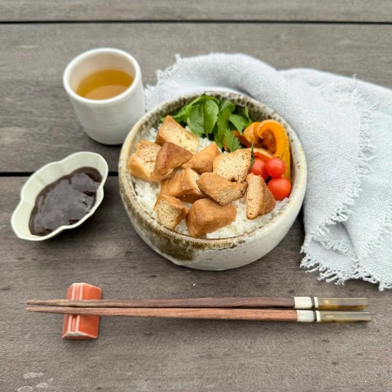 Bento Picnic’s Braised Tofu with Firecracker Sauce